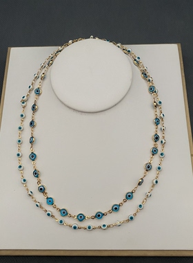 欧美外贸饰品时尚百搭夸张手链女多款手链手饰手链恶魔之眼CH手链