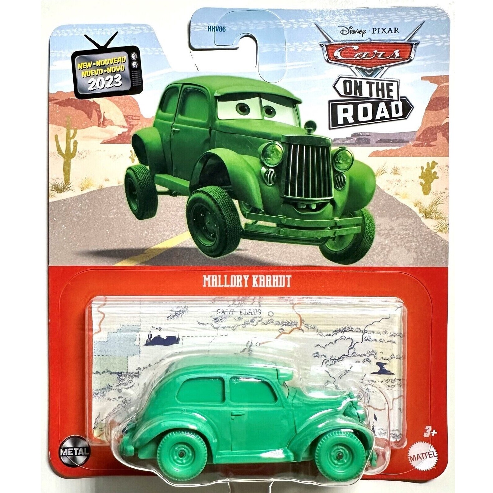 2023 美泰 Pixar Cars 汽车总动员玩具合金车辆模型系列 CL盒 - 图3