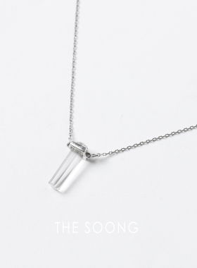 THESOONG925银百搭极简项链