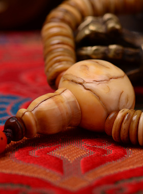 保真手工打磨藏式佛珠