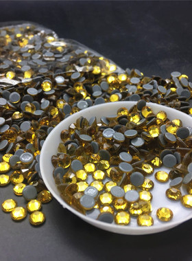 仿奥烫钻金黄色金黄色辅料烫钻