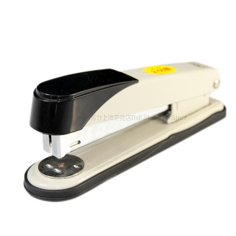 Deli 0314 thickened stapler can staple 50 pages, student large stapler, office metal stapler