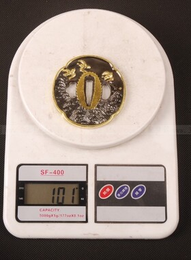 龙泉世剑 木瓜形 海燕 合金刀镡 通用 日本装具配件
