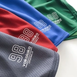 Детские быстросохнущие нарукавники, летний комплект, спортивный костюм подходит для мужчин и женщин, шорты, спортивные леггинсы с шортами, жилет, короткий рукав, подходит для подростков