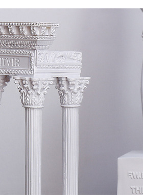 树脂模型树脂罗马柱摆件欧式