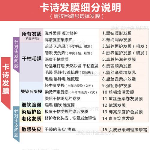 进口卡诗发膜500ml头发护理奥丽白金修护黑钻鱼子形黑金高能官方 - 图2
