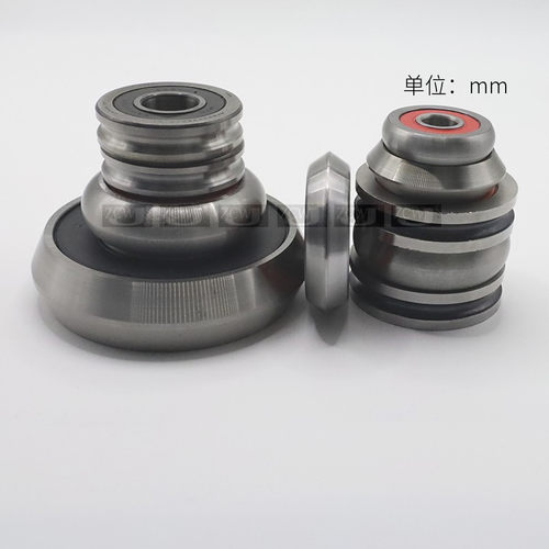 旋压机轴承旋压轮旋压刀具异型非标轴承尖角U型凹槽飞碟外球面型 - 图0