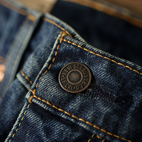 Tong Niuse Levis Levis Levis 505 Series Shape Straight Jeans Jeans Men's Tide 00505-1455