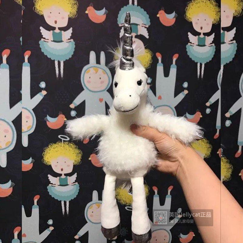 绝版 英国Jellycat Divine Unicorn神圣的独角兽毛绒公仔玩具玩偶 - 图2