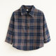 Inkstone vest plaid shirt set