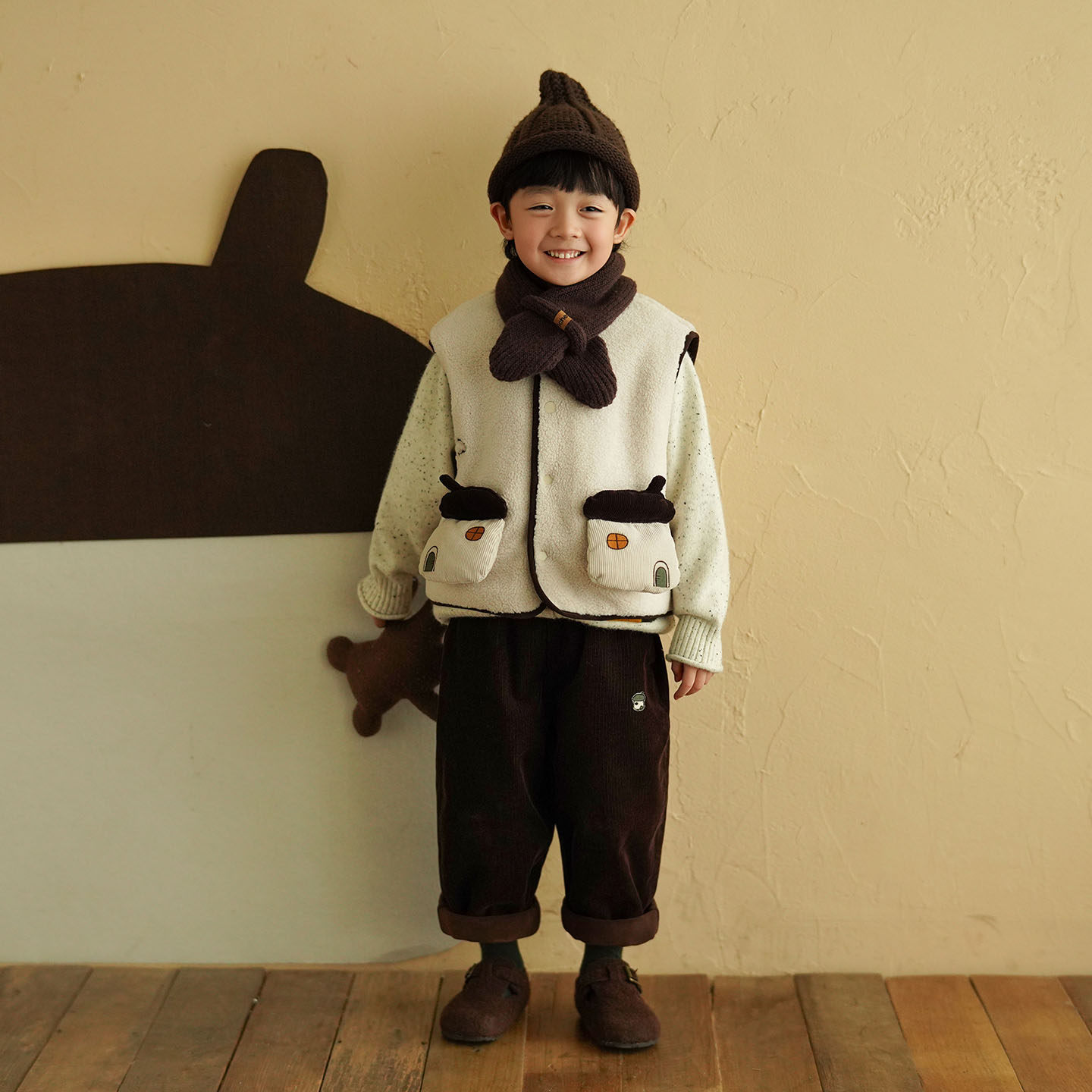 砚台家童装男童米白色针织衫春装上衣儿童毛衣开衫宝宝秋冬款外套,淘宝优惠券,粉丝福利购,淘宝优惠卷