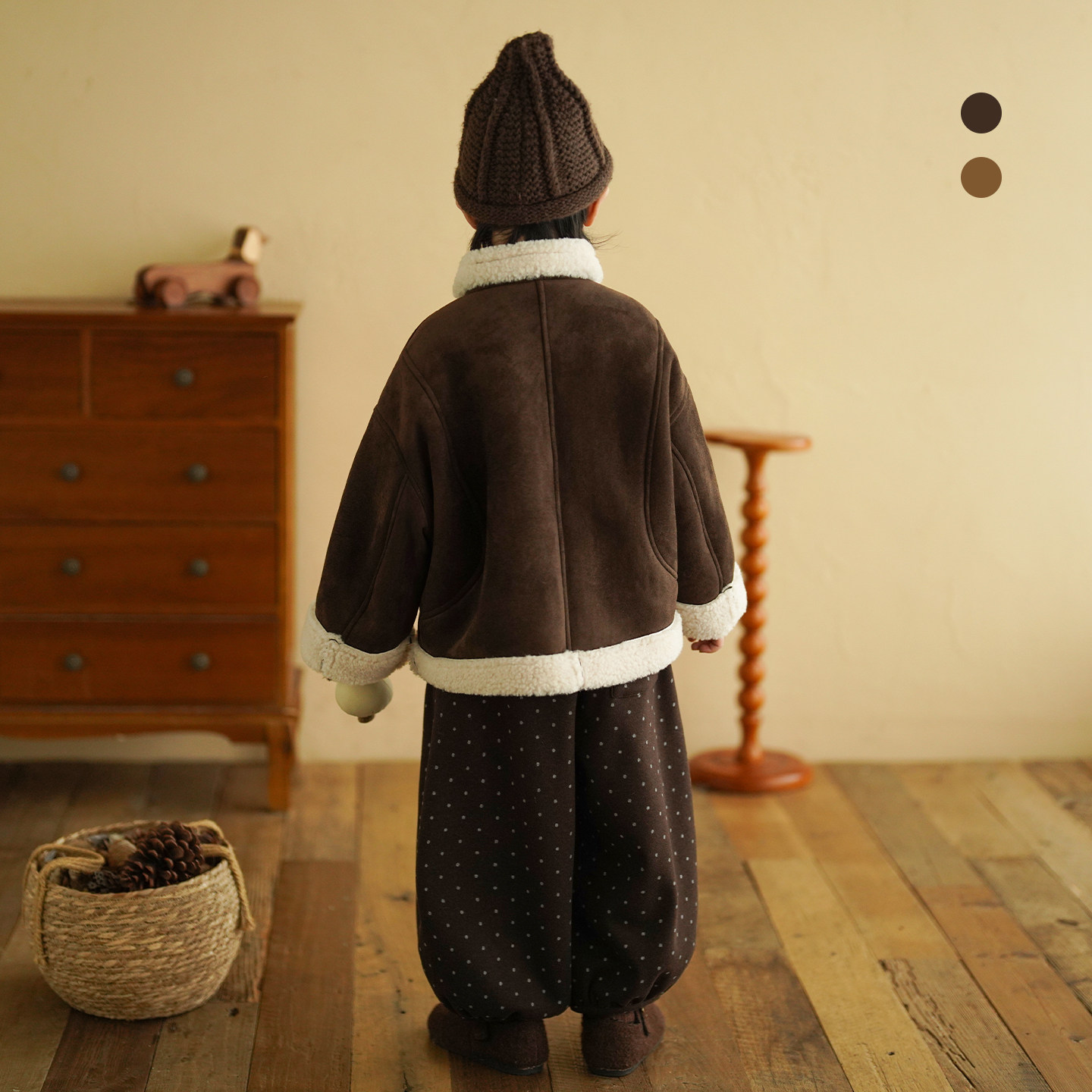 砚台家童装皮毛一体外套冬装新款宝宝衣服男童机车服儿童加厚夹克,淘宝优惠券,粉丝福利购,淘宝优惠卷