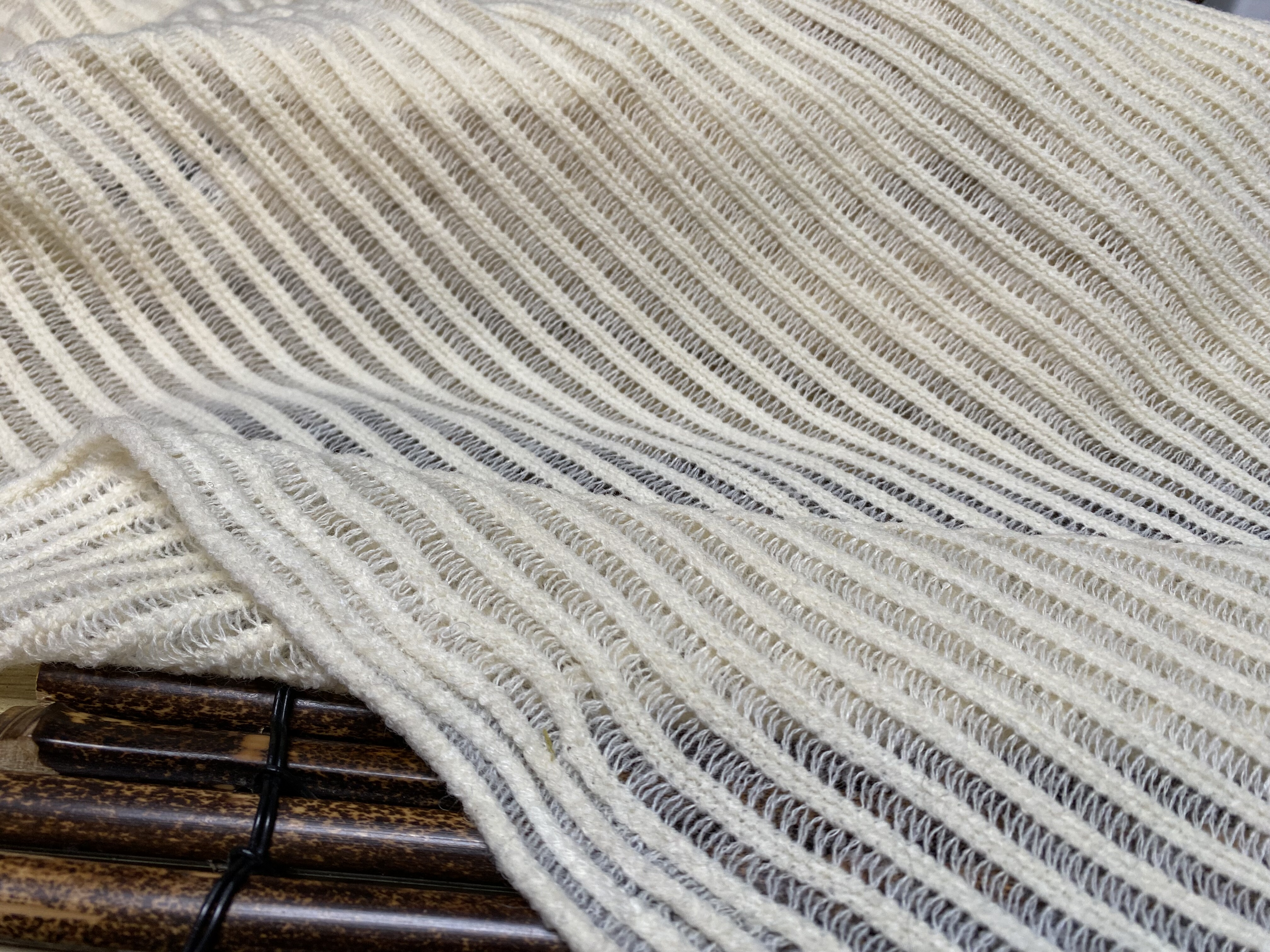 T1130 日本双面针织羊绒设计师布料3米乘1.4米 - 图0