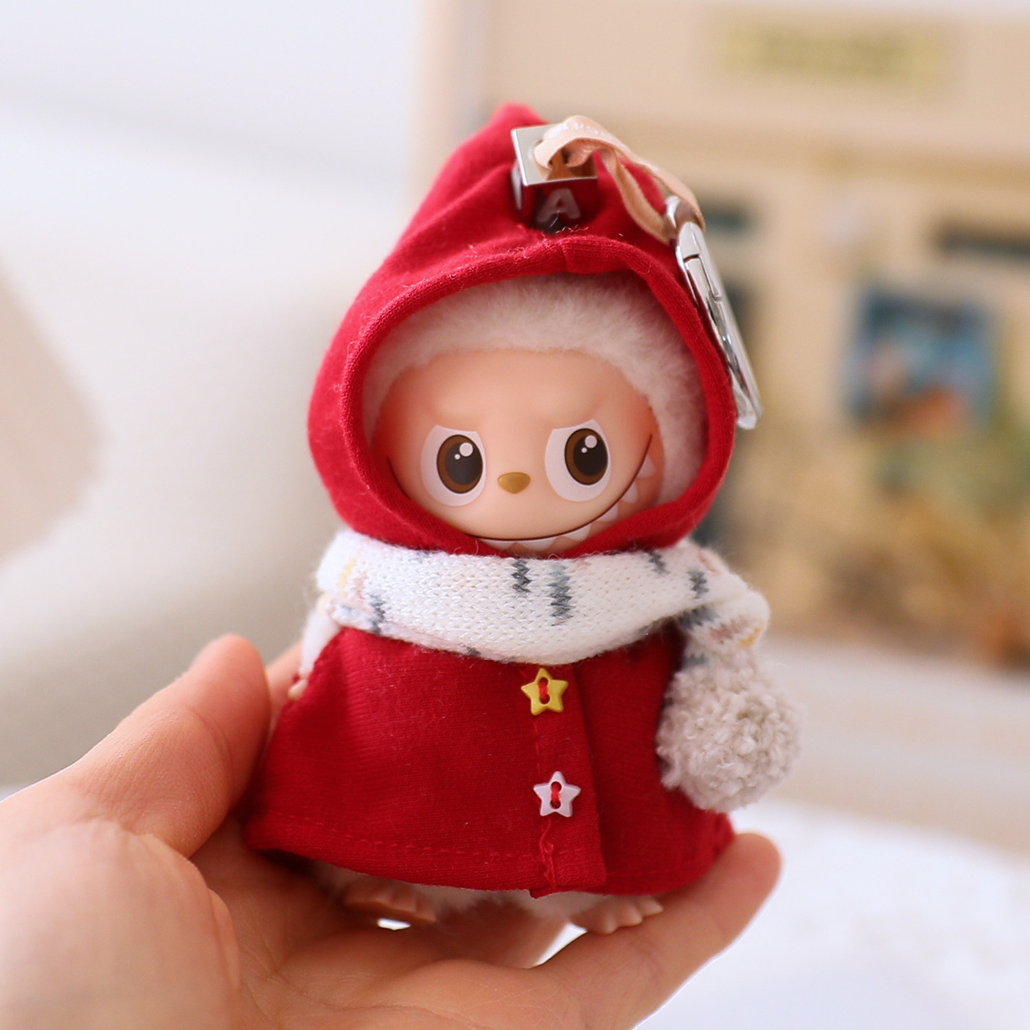 四代labubu娃衣迷你版拉布布4.0衣服卫衣帽子马甲背心斗篷装扮鞋,淘宝优惠券,粉丝福利购,淘宝优惠卷