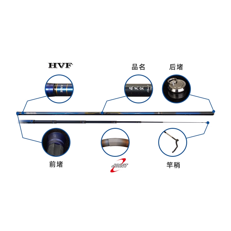 达亿瓦DAIWA飞天空 手竿碳素台钓竿振出鲤鱼竿鲫鱼竿正品达瓦鱼竿