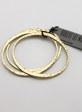 殿堂级品牌Robert Lee Morris 三件套机理  手镯