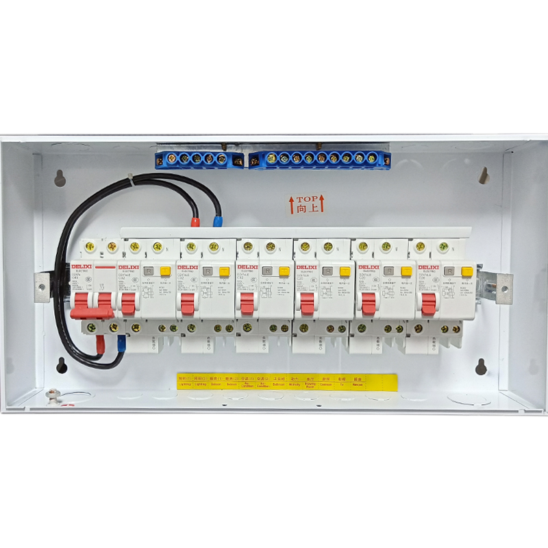 配电箱 家用PZ30-15  18回路成套德力西 明暗装空开断路器电箱盒 - 图3