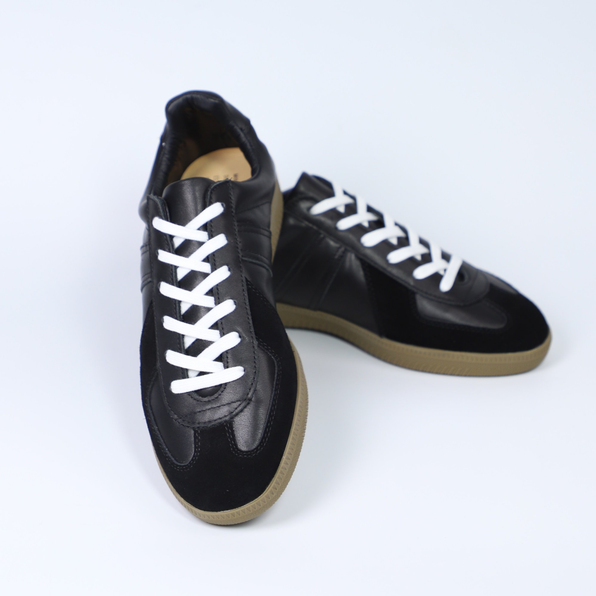 清库/微瑕/真皮德训鞋春秋牛皮休闲鞋男女情侣板鞋百搭运动鞋增高,淘宝优惠券,粉丝福利购,淘宝优惠卷