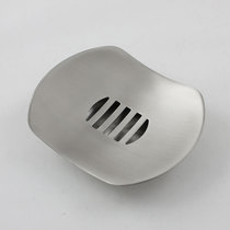 Foreign trade Export Stainless Steel Soap Box Soap Dish Clean Face Soap Box water-filtered Saucer Type