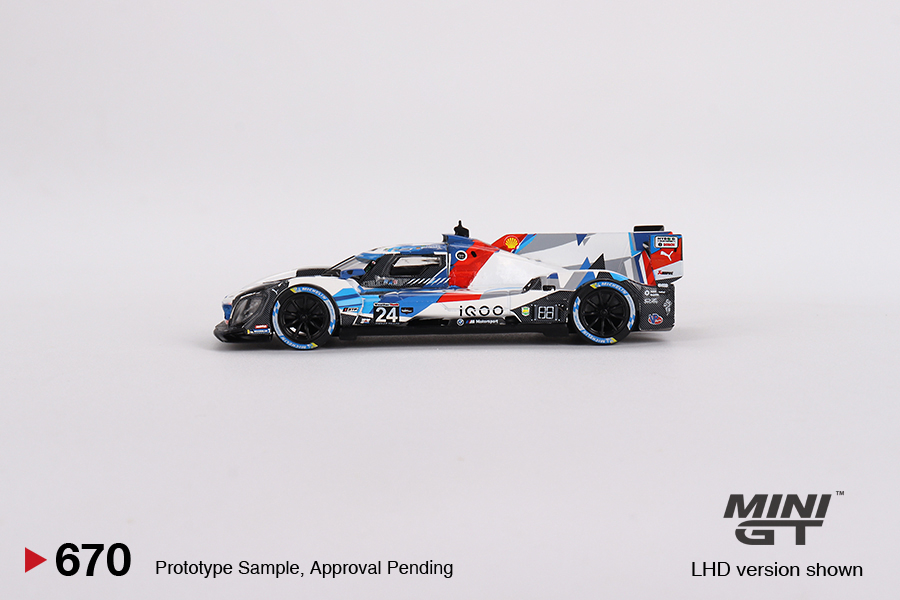 预订|宝马BMW M Hybrid V8 GTP #24 BMW M MINIGT 1/64 车模型 - 图2