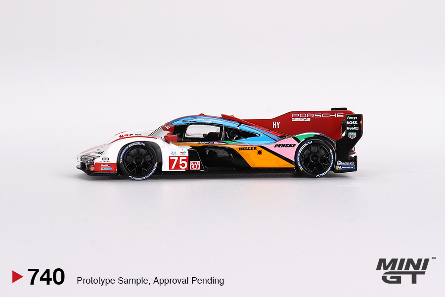 预订|963 #75 Penske Motorsport 2023 MINIGT 1/64 勒芒赛车模型 - 图2