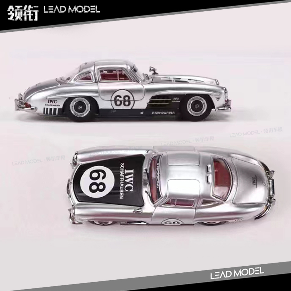 预订|Mercedes Benz 300SL IWC涂装 Seeker 1/64 合金 奔驰车模型 - 图0