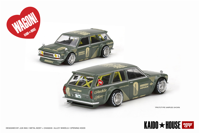 现货|Datsun达特桑 510 旅行版 TSM MINIGT Kaido 1/64 车模型 - 图1