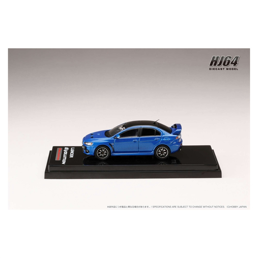 预订|LANCER EVOLUTION EVOX 十代 黑顶 HJ HOBBY 1/64 车模型 - 图3