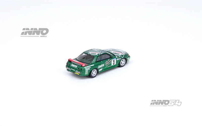 现货|CASTROL SKYLINE GT-R R32#3嘉实多涂装 INNO 1/64车模型-图1