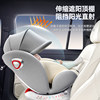 Two-way swivel safety seat that can sit, lie down and sleep