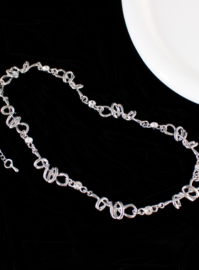 甜酷辣妹荆棘项链ins冷淡风颈链