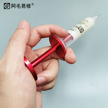 Easy to fix soldering paste maintenance syringe cell phone welding oil no b hair free cleaning flux ga halogen free rosin