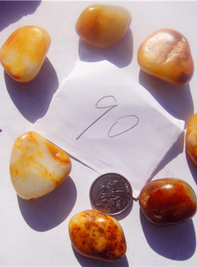 大颗粒原石手链新疆和田玉籽料