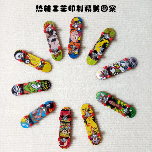 手指滑板好玩的滑行玩具创意解压桌面小玩具学生男孩指尖滑板礼物 - 图2