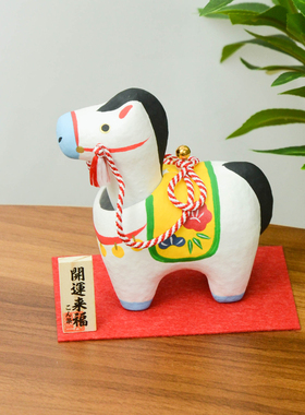 日本大门屋2026马年和纸摆件