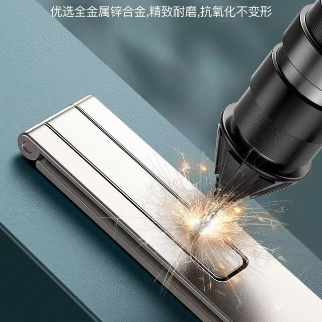 Metal mobile phone back sticker stand desktop folding portable mini invisible mobile phone holder universal gift custom logo