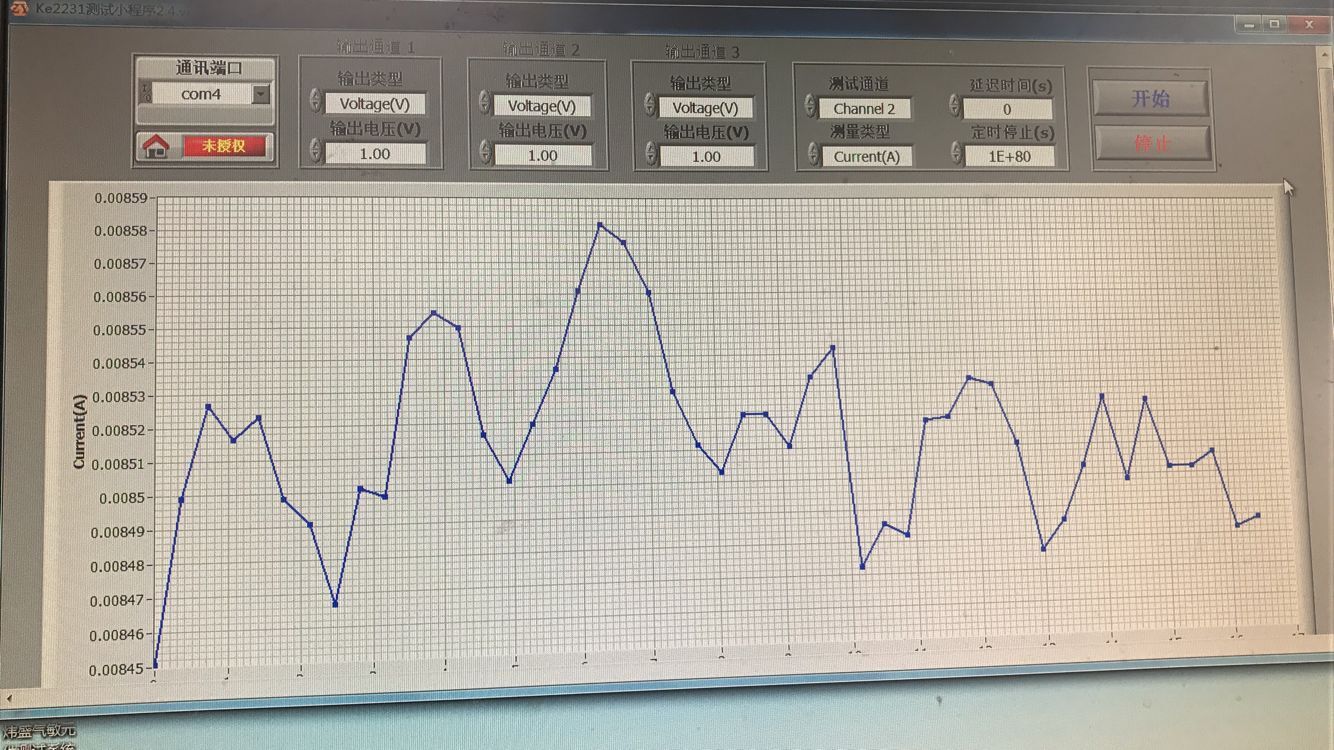 Keithley2231系列数字源表测试软件，大功率输出，I-t，V-t，P-t - 图0