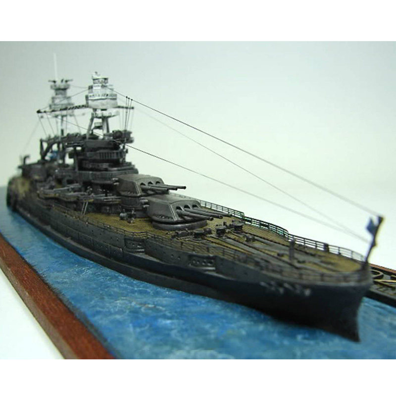 小号手 拼装军事舰船模型1比700美国亚利桑纳号战列舰军舰1比350 - 图0