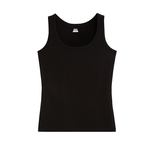 Эластичный спортивный базовый жилет, круглый воротник, облегающий крой