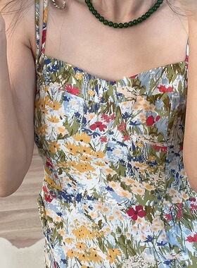 显白绿色玉髓串珠碧玉色新中式项链元宝扣锁骨链