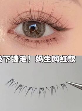 月儿公主小恶魔透明梗不晕假睫毛