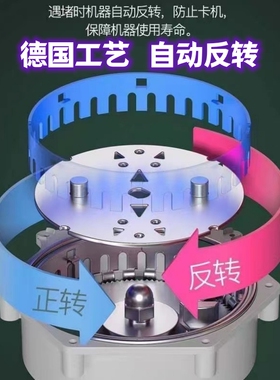 厨余家用垃圾处理器厨房水槽下水道厨余垃圾全自动粉碎机碎渣机