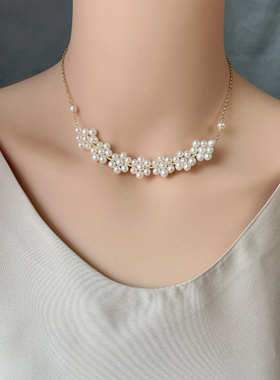 小安定制2025新款项链女小众设计感高级轻奢气质百搭锁骨链