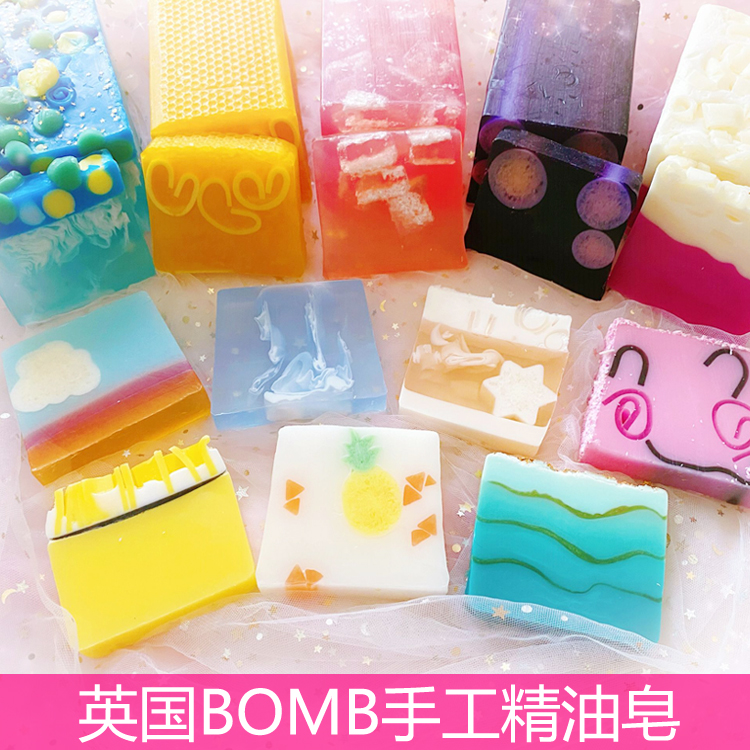 英国Bomb波漫薰衣草薄荷波漫香氛皂果蔬手工皂精油皂Soap100克-图2