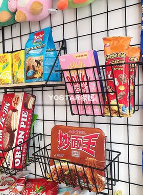 网红墙置物架抖音直播卧室框娃娃