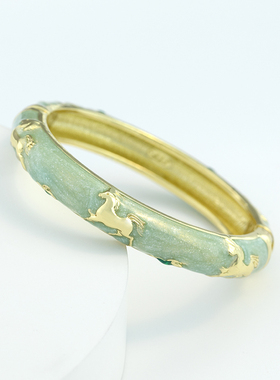 景泰蓝珐琅彩手镯女细儿童款