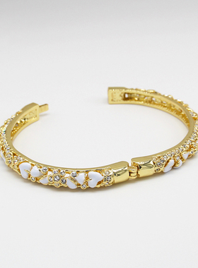 珐琅北京景泰蓝闺蜜掐丝复古手镯