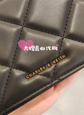 专柜正品女包菱格CHARLES&KEITH