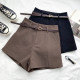 Suit shorts casual pants pants ຂາກວ້າງ