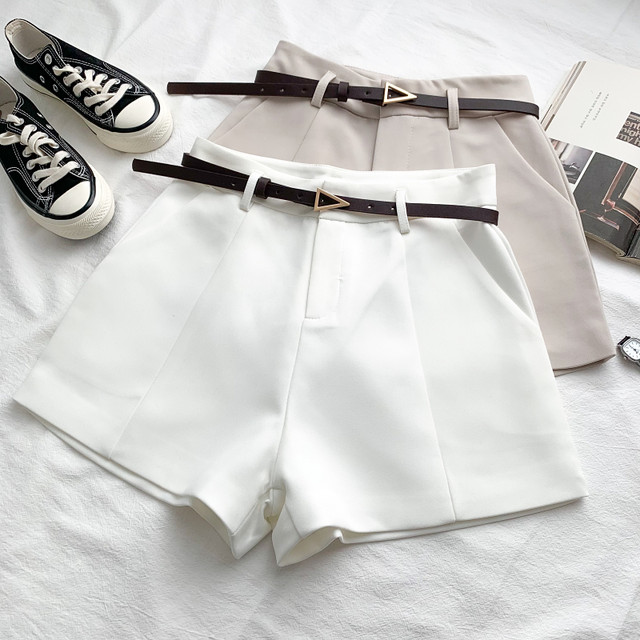 Suit shorts casual pants pants ຂາກວ້າງ